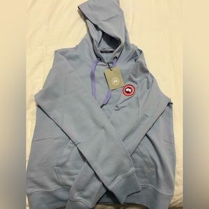 CANADA GOOSE Muskoka Dawn Blue Womens Medium Hoodie